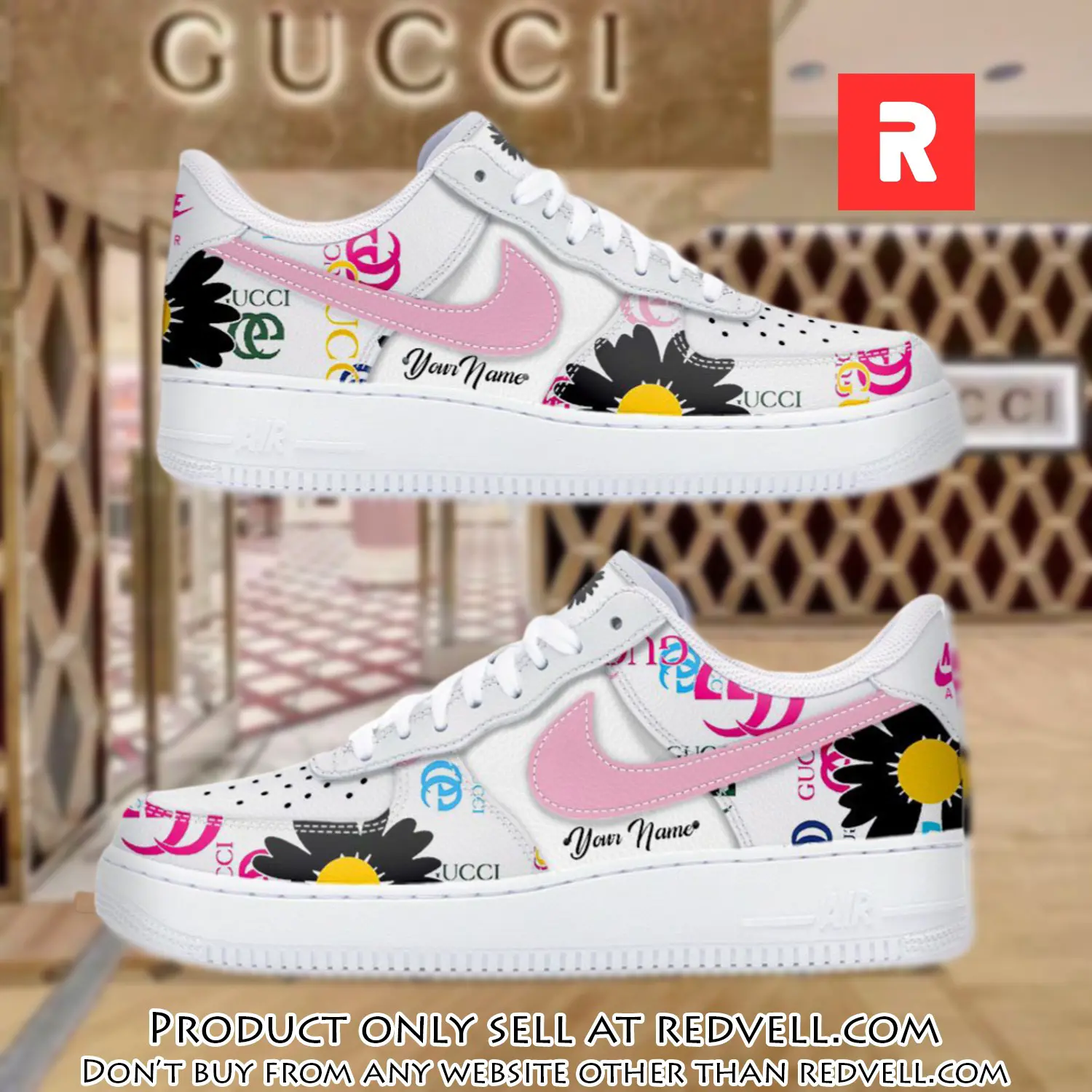 Personalized gucci luxury air force 1 sneakers limited af1 shoes oaf1011 rv3445097